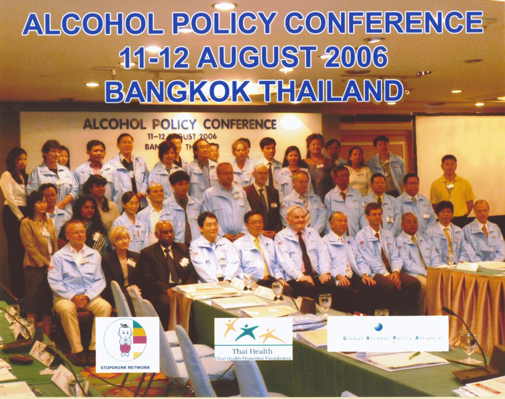 Bankok Alcohol Policy Conference 2006